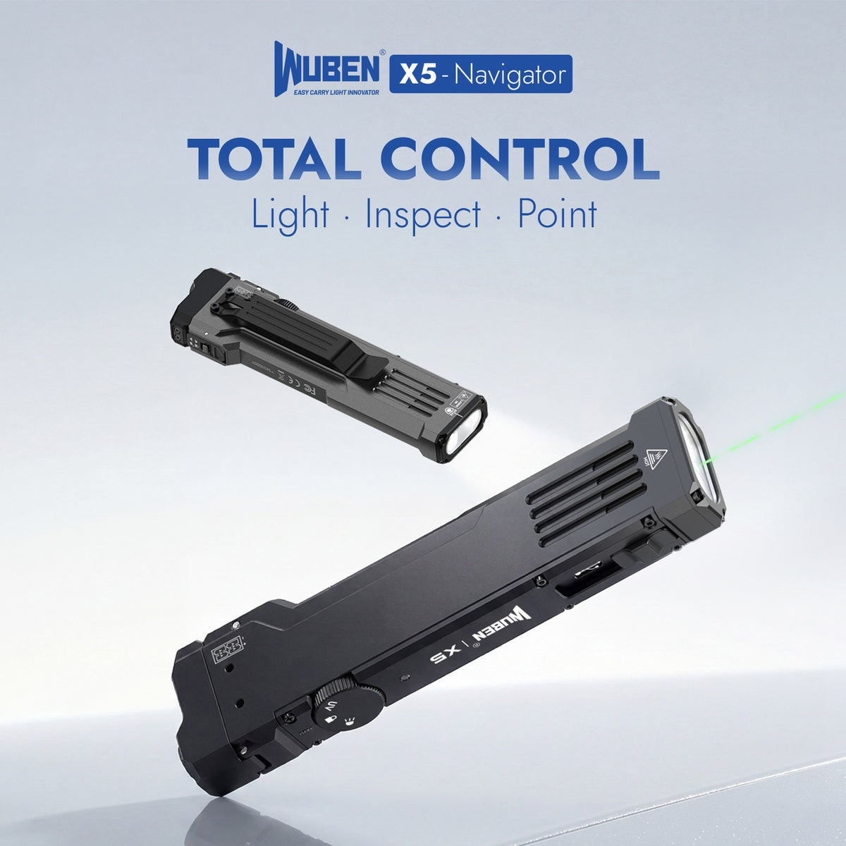 WUBEN X5 compact flashlight feature image