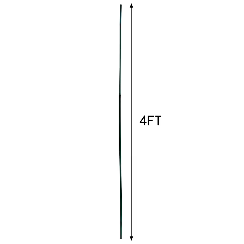 green dyed bamboo stakes size options for garden plant support