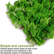 green artificial hedge panel for backyard and wall decoration
