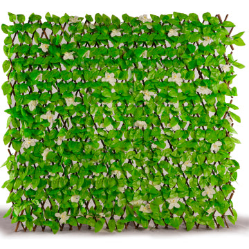 expandable willow trellis outdoor privacy screen for climbing plants