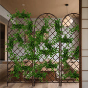 willow arc top garden trellis for vines and flowers