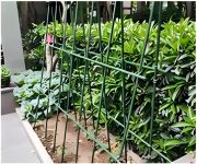 3-Feet Steel Plant Stakes,Garden Plant Stakes 36 Inch(25poles)