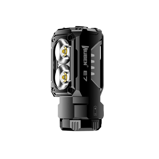 WUBEN E7 rechargeable flashlight detail image