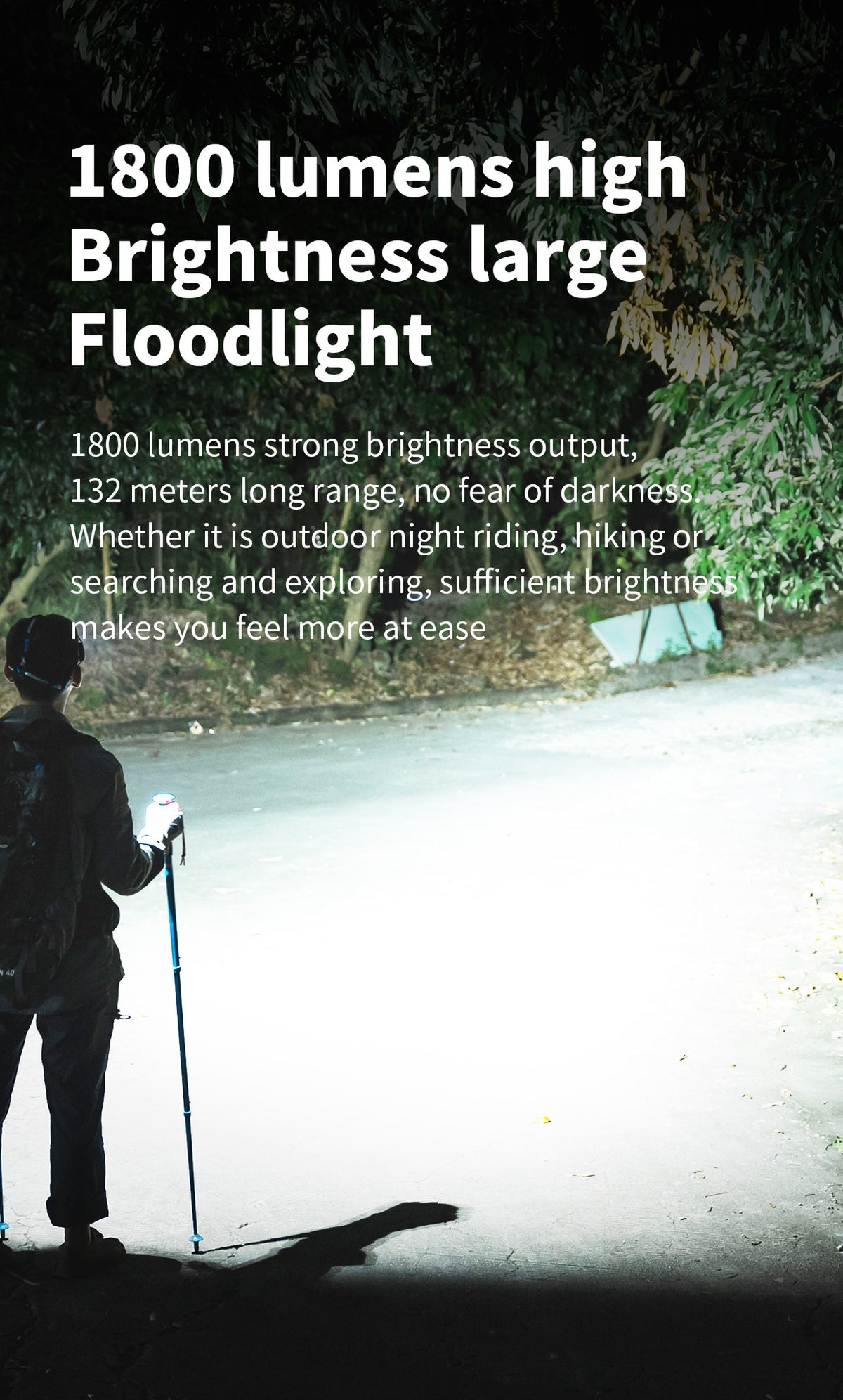 WUBEN E7 flashlight product detail image