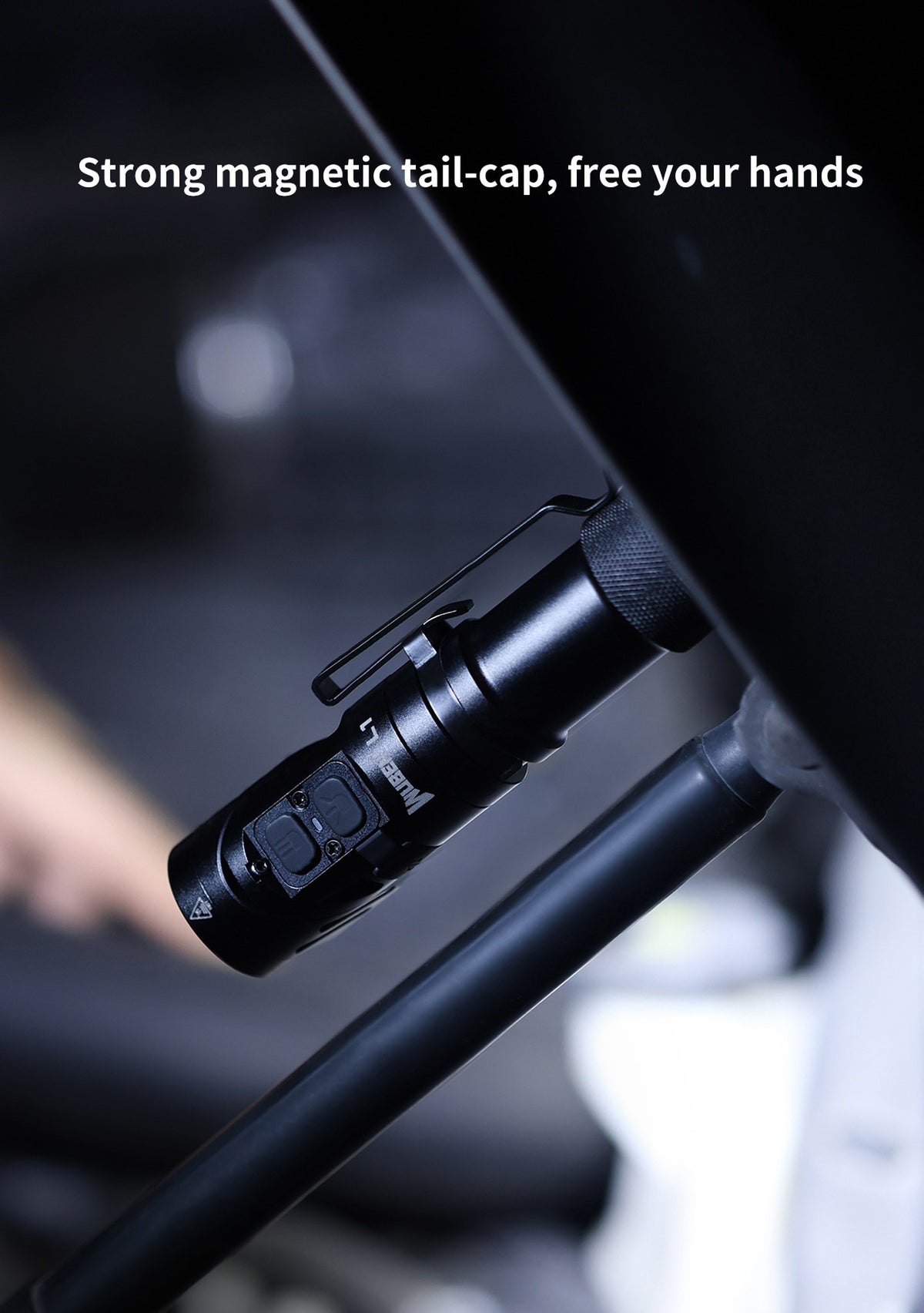 WUBEN L1 black outdoor work flashlight image