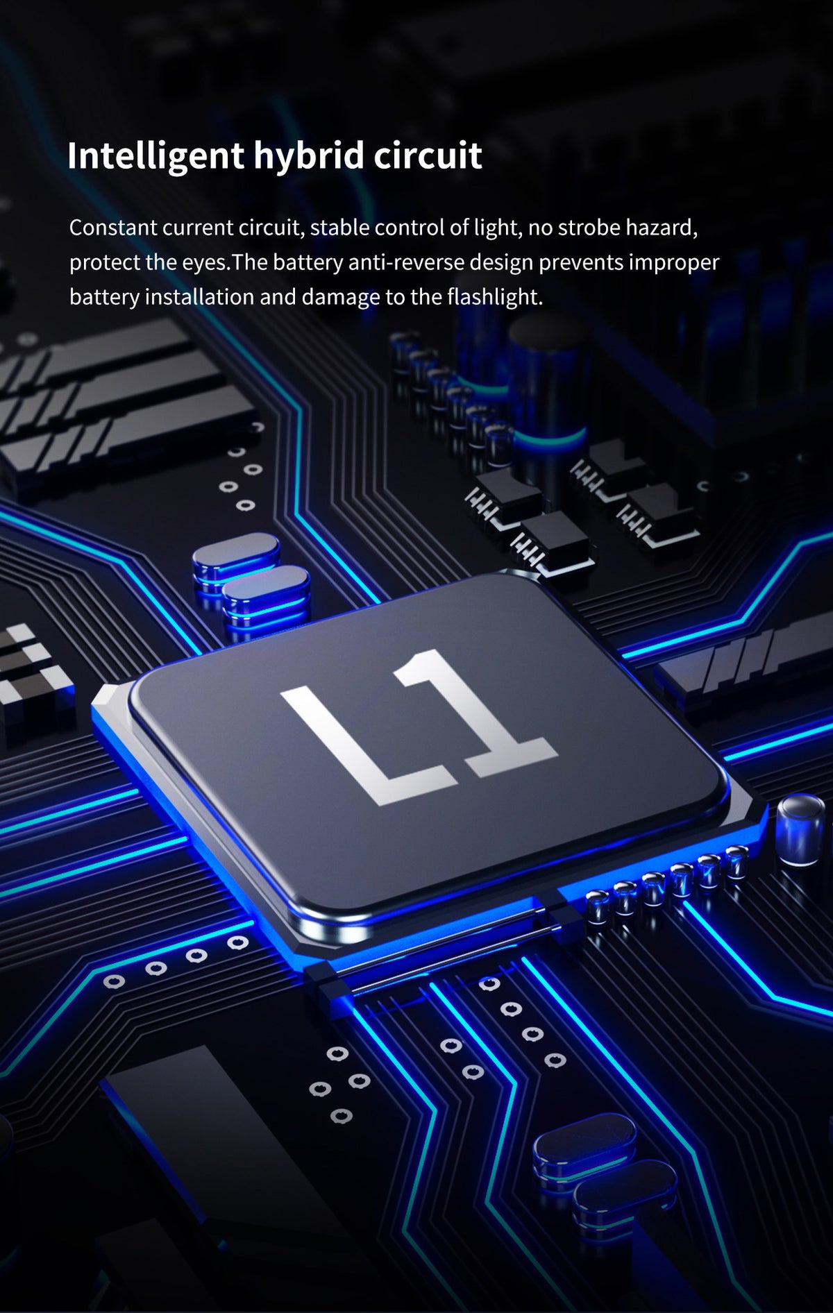 WUBEN L1 black flashlight accessory image