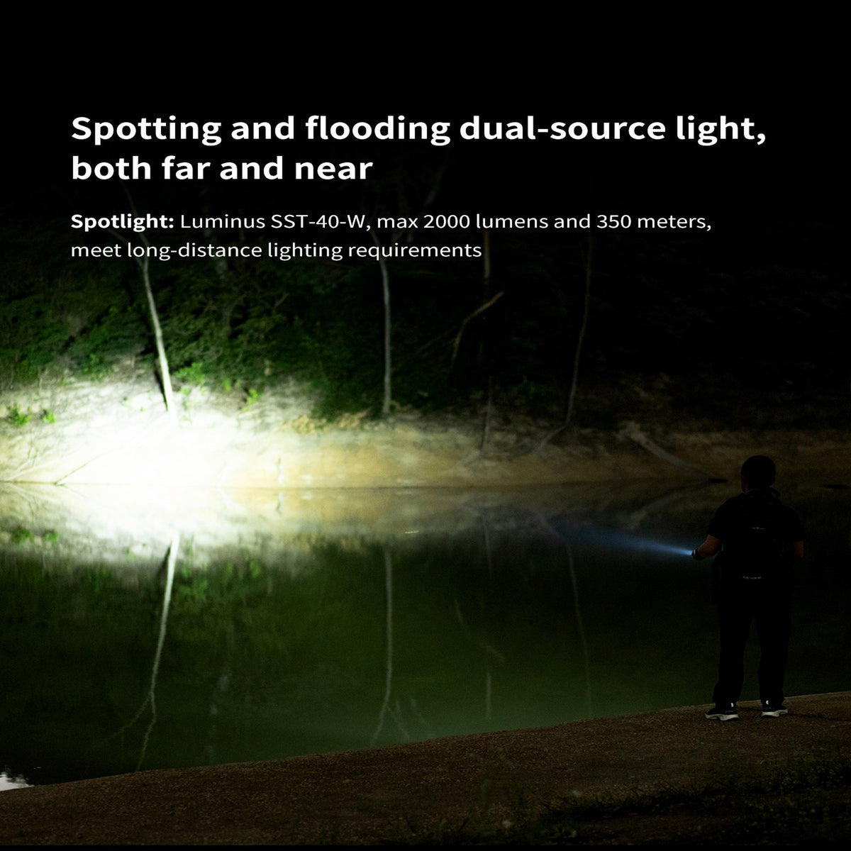 WUBEN L1 black outdoor flashlight product image