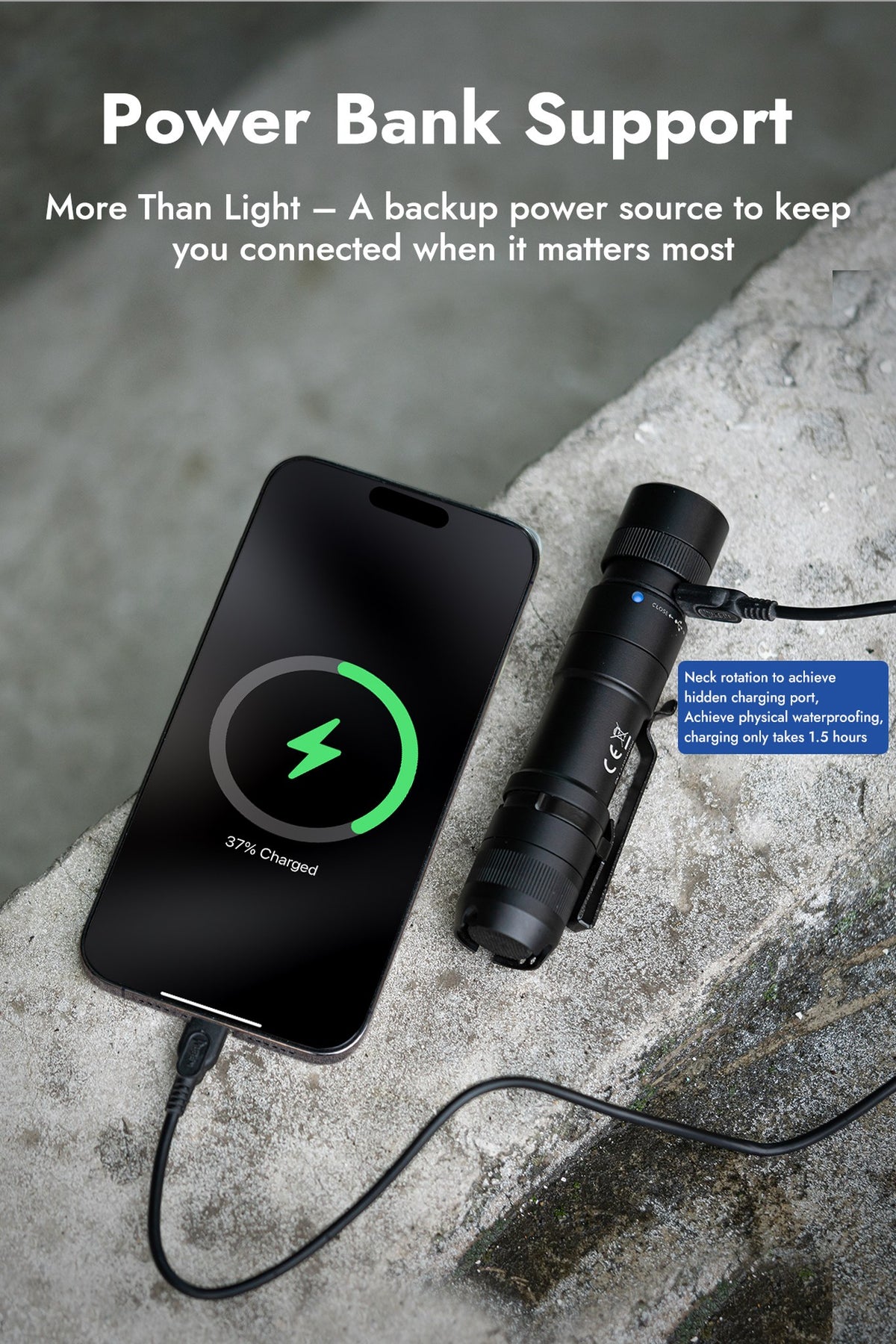 WUBEN L3 rechargeable flashlight feature image