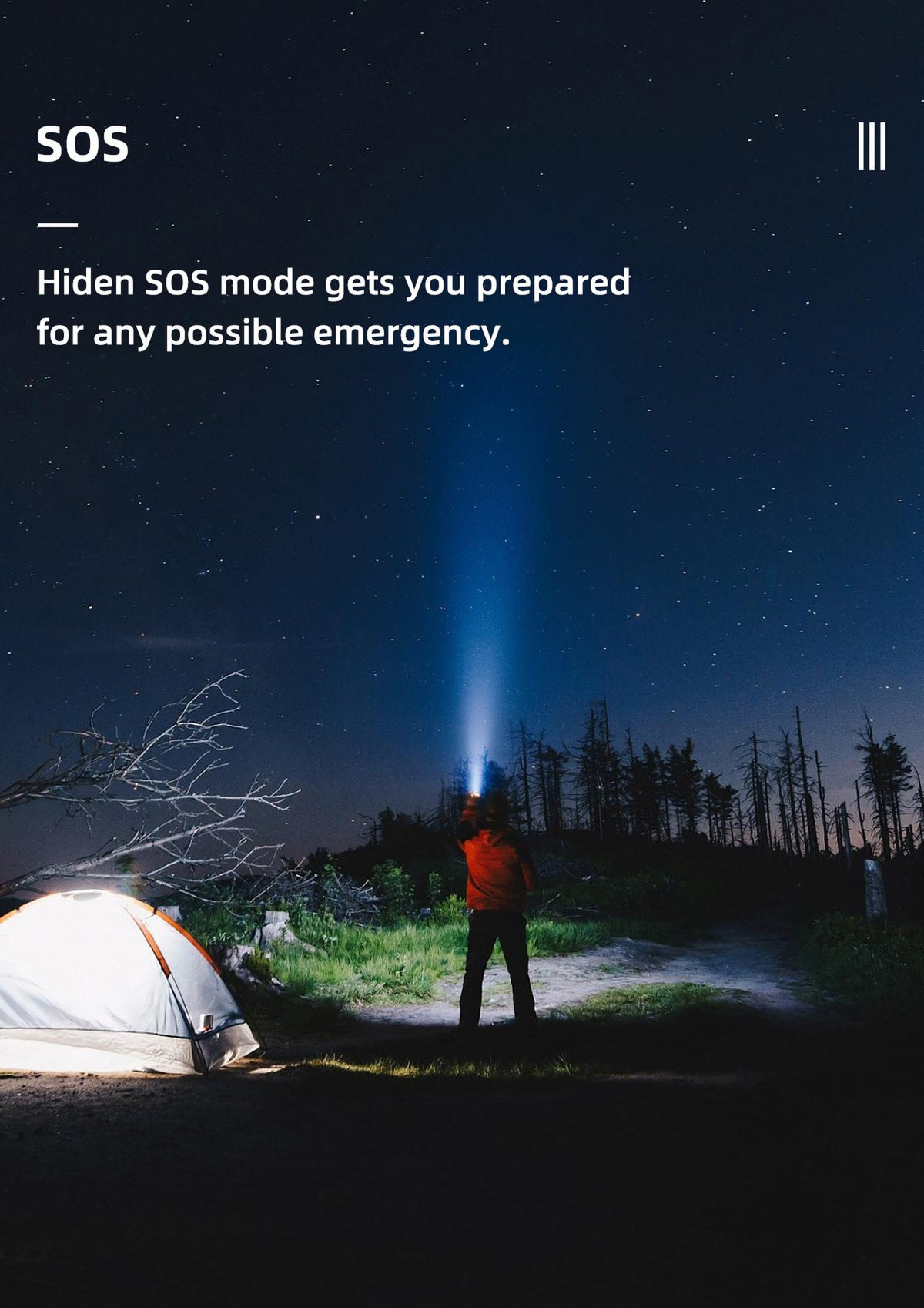 WUBEN L50 rechargeable flashlight overview image