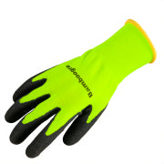 6-120 Pairs Cut-Resistant Nitrile Gardening Gloves - Double-Coated Work Gloves (Green, Medium)