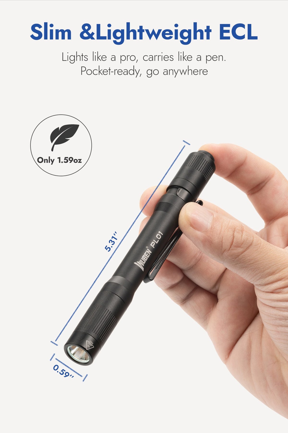 WUBEN PL01 compact penlight feature image