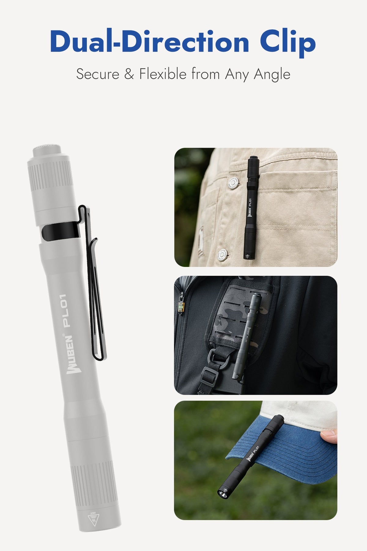 WUBEN PL01 penlight outdoor work image