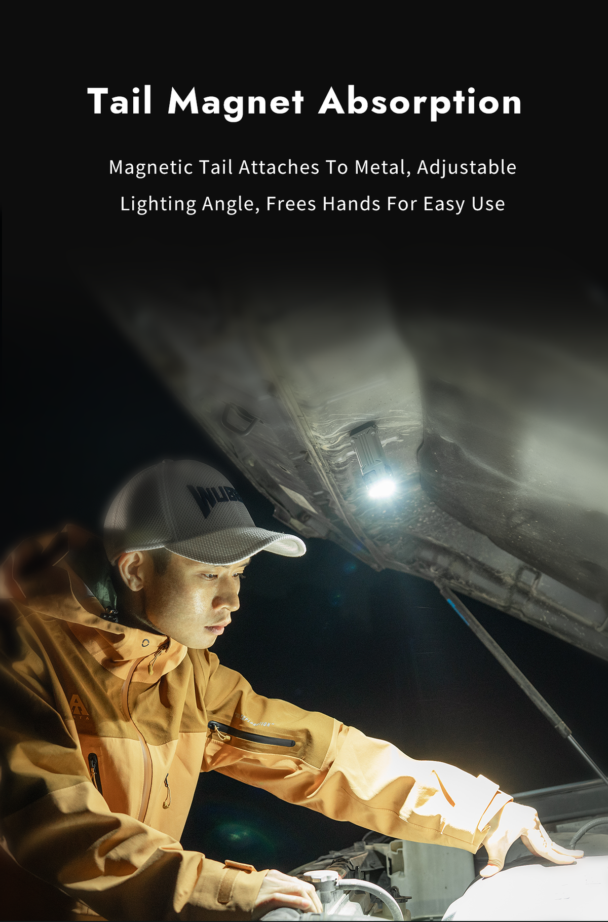 WUBEN X2Pro+ rechargeable flashlight overview image