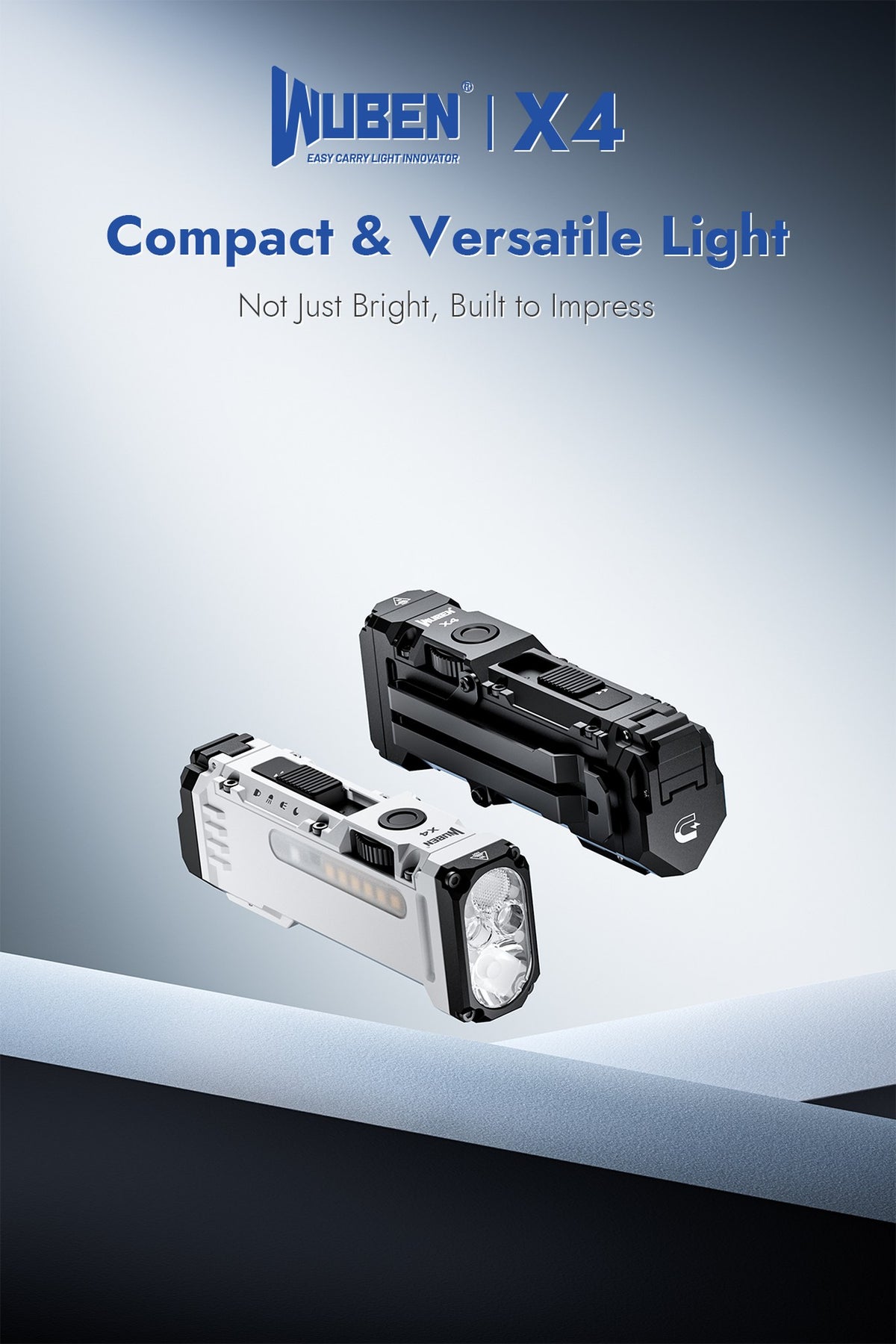 WUBEN X4 rechargeable flashlight detail image