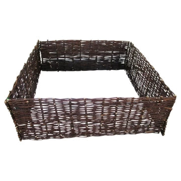 12'' H x 48'' W Brown Wood Fencing Kits（one pcs）