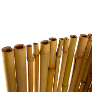 Bamboo or natural garden fence screening