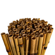 burnt bamboo fence roll for garden boundary and outdoor screening
