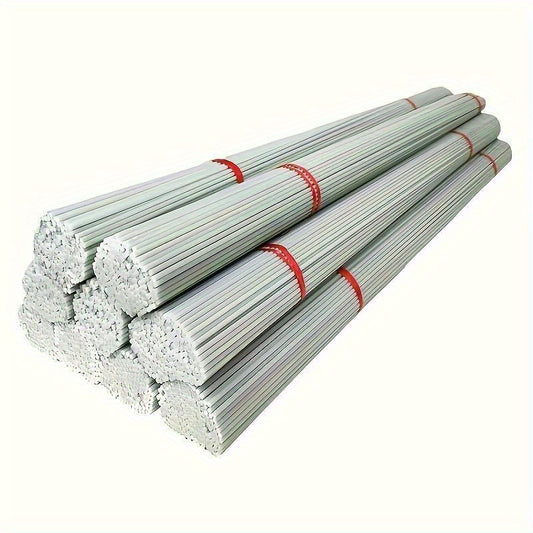 Green Fiberglass Plant Stakes - Pointed End (4' & 5') | UV Stable 20-Year Life