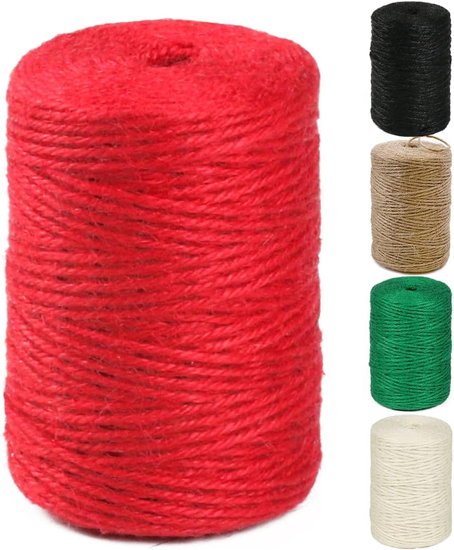 Natural Jute Twine – Garden, Craft, Gift Wrapping & Macrame String