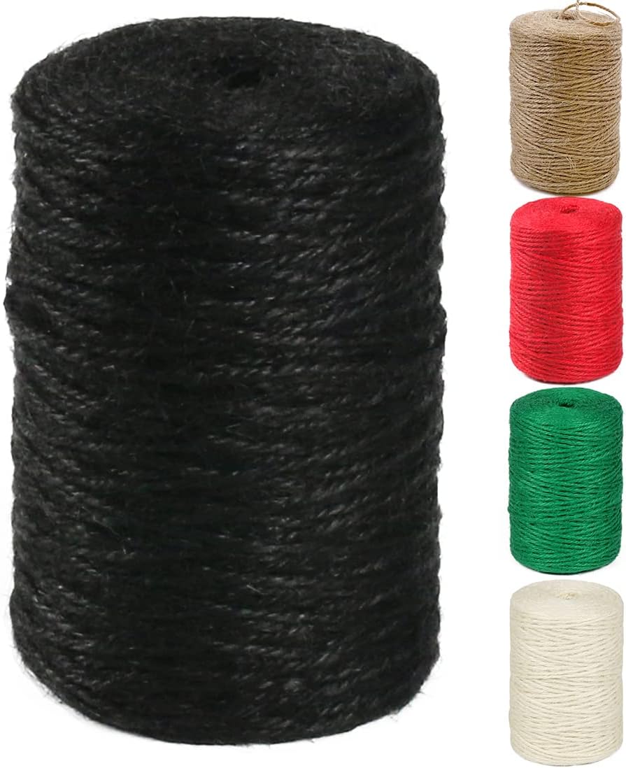 Natural Jute Twine – Garden, Craft, Gift Wrapping & Macrame String