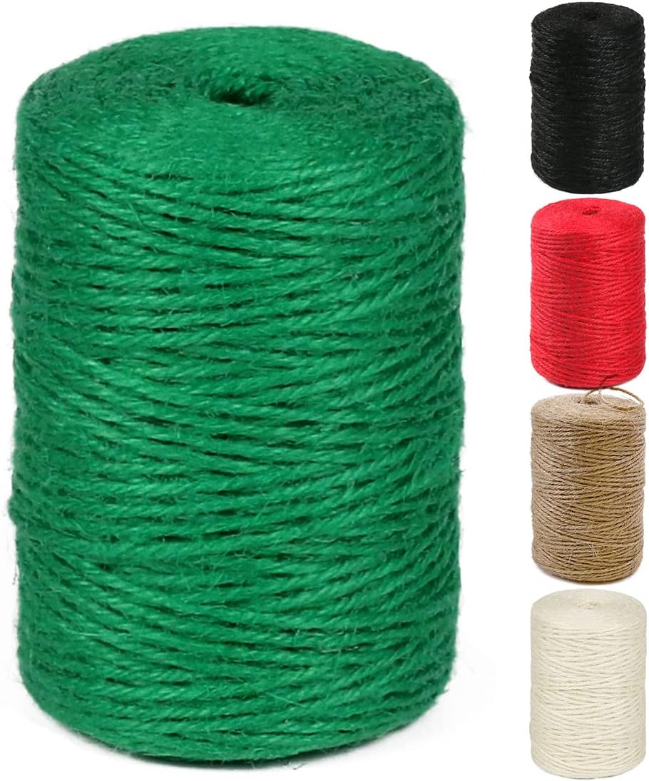 Natural Jute Twine – Garden, Craft, Gift Wrapping & Macrame String