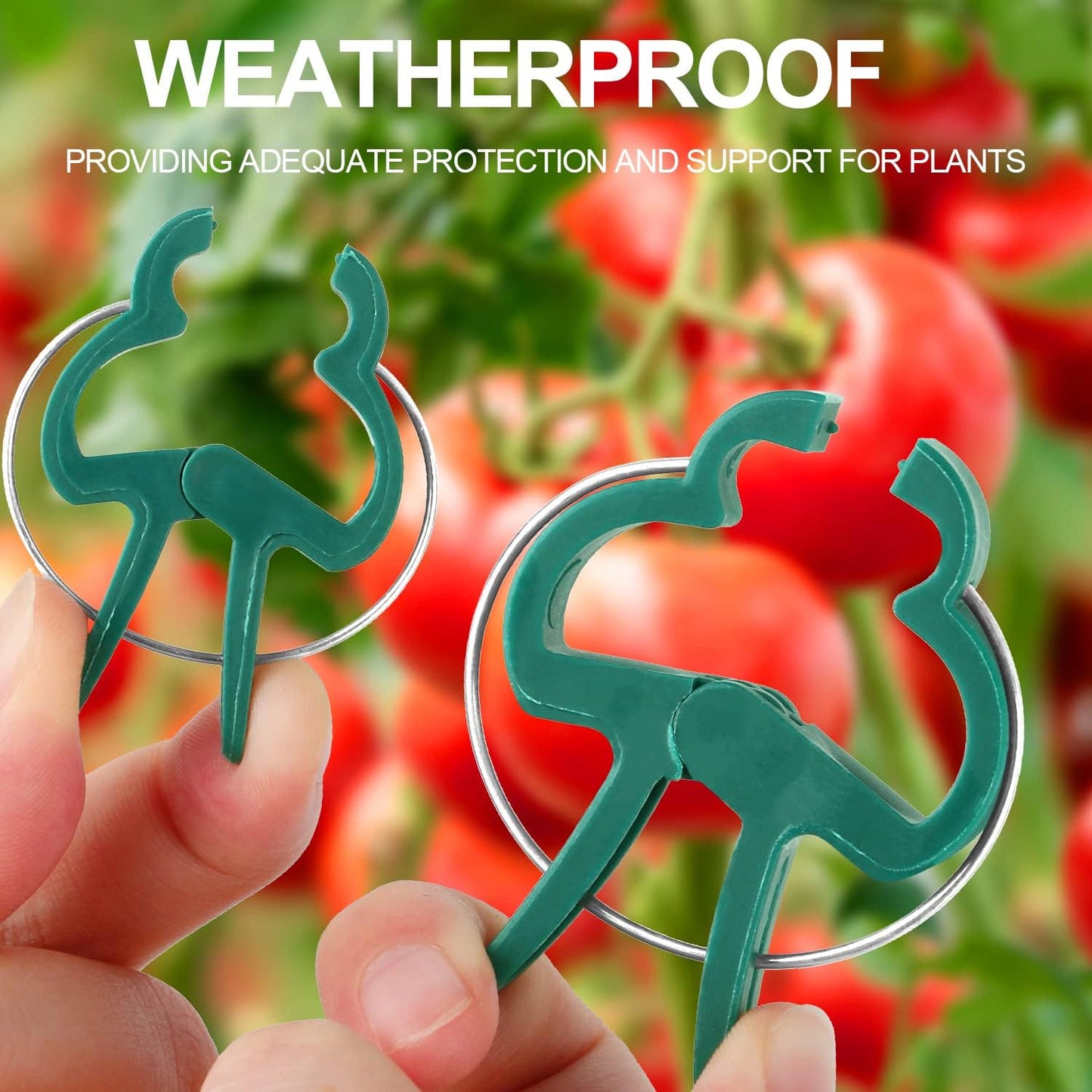 Plant Support Clips – Tomato, Vine & Flower Garden Clips