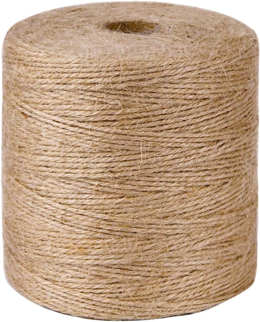 Natural Jute Twine – Garden, Craft, Gift Wrapping & Macrame String
