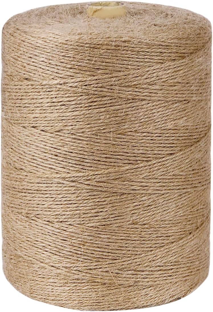 Natural Jute Twine – Garden, Craft, Gift Wrapping & Macrame String