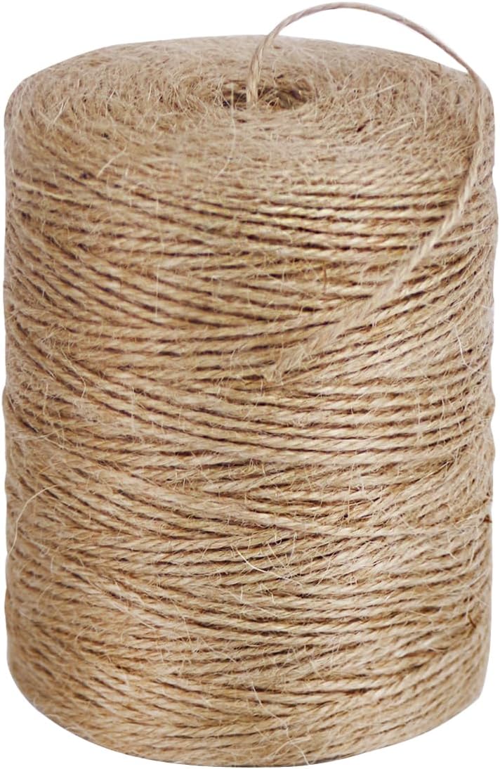 Natural Jute Twine – Garden, Craft, Gift Wrapping & Macrame String