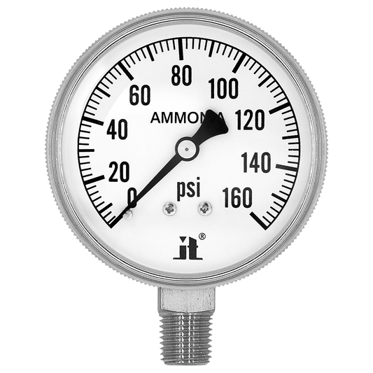 Zenport APG160 Ammonia Gas Pressure Gauge, 160 PSI