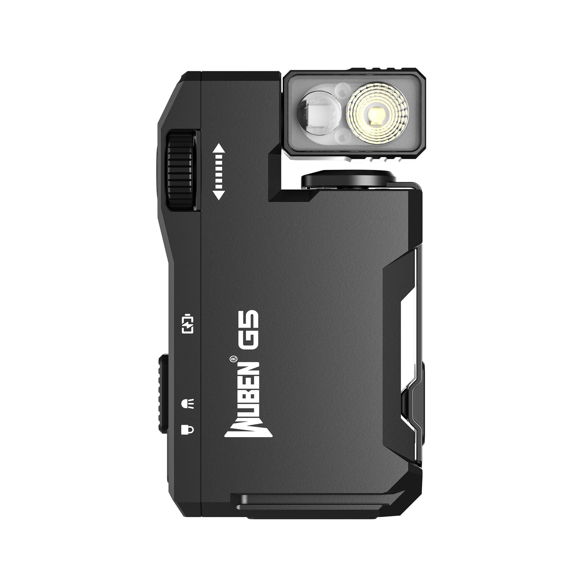 WUBEN G5 black compact rechargeable EDC keychain flashlight