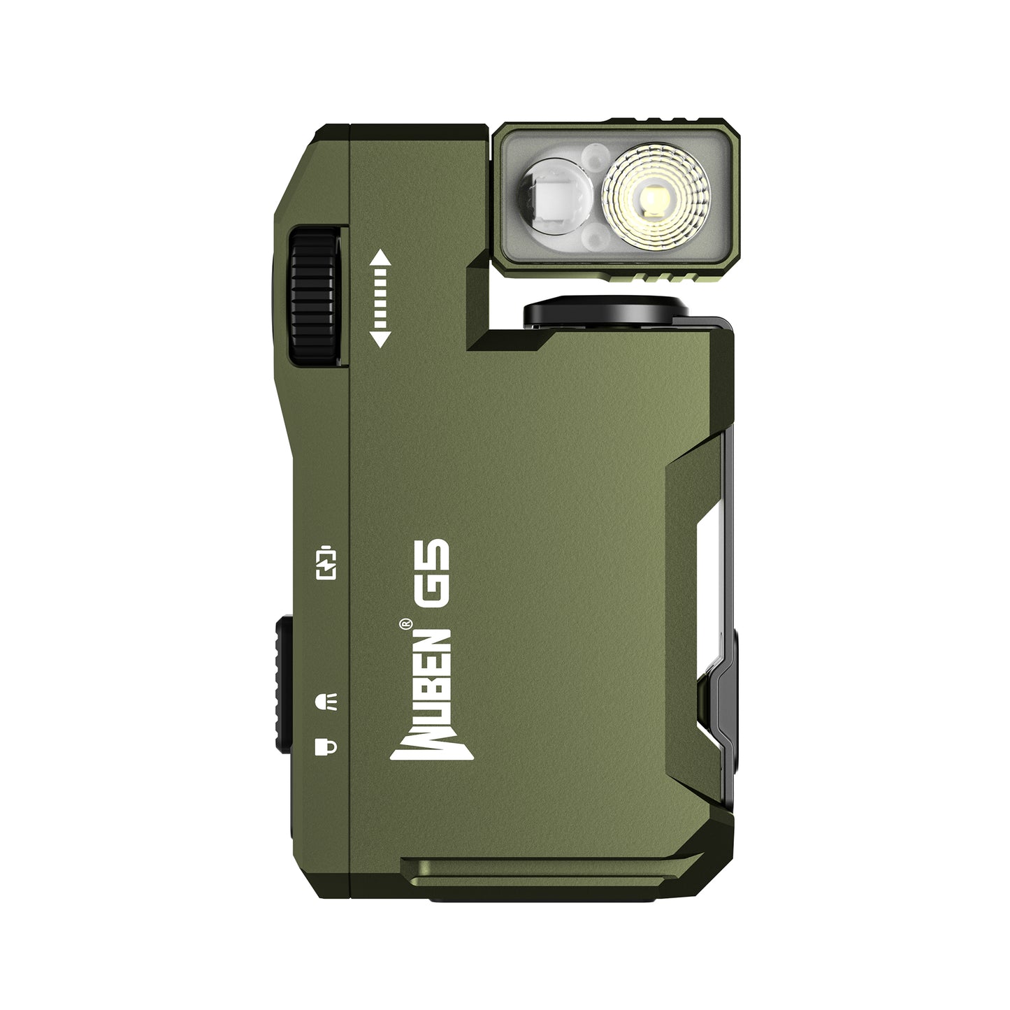 WUBEN G5 green compact rechargeable EDC keychain flashlight