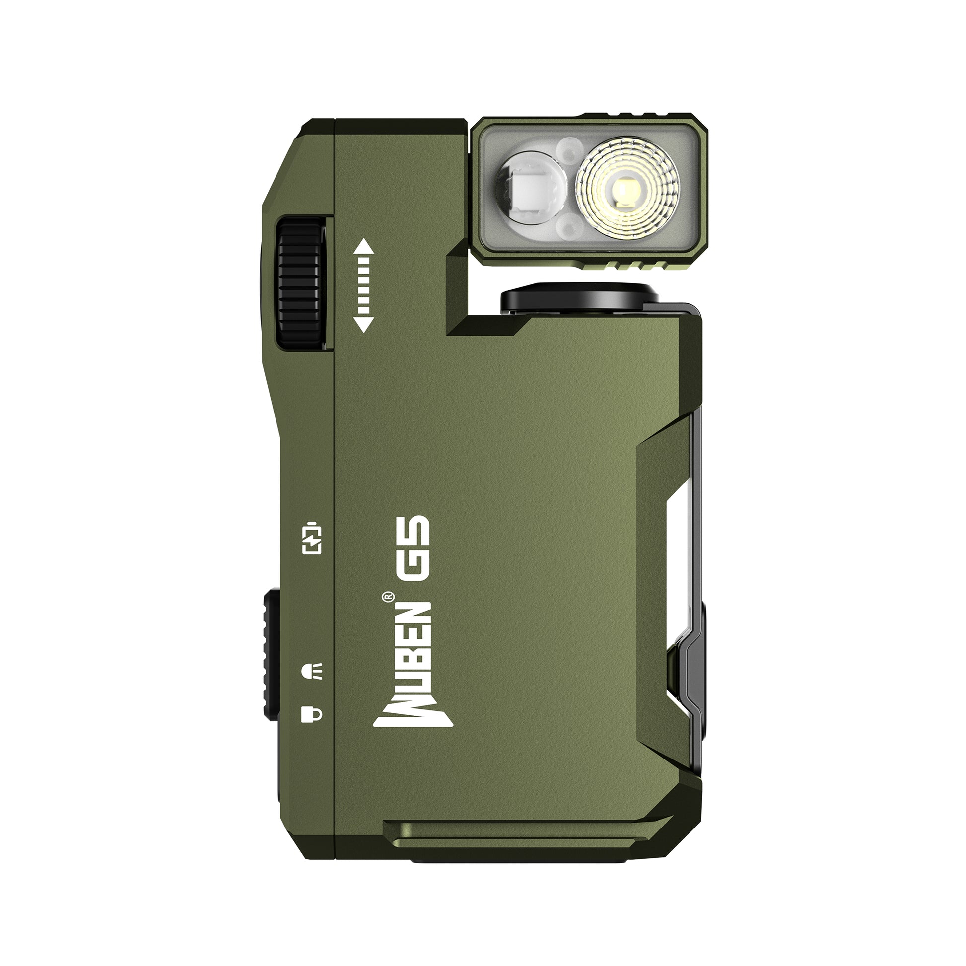 WUBEN G5 green compact rechargeable EDC keychain flashlight