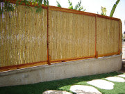 Natural Bamboo Fence ¾" D x 36" H x 96" L