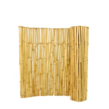 natural bamboo fence roll for garden and patio privacy screening