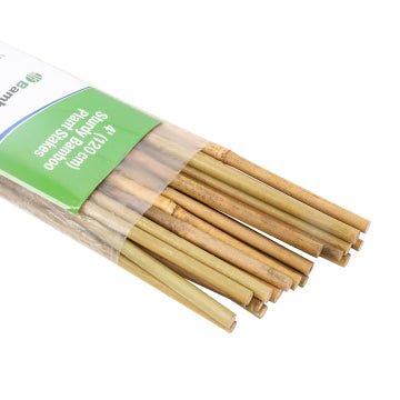 Natural Bamboo Poles,4-Feet Bamboo Stakes-Pack of 25 Bamboo Sticks