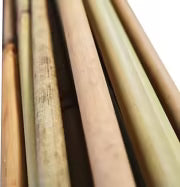 Natural Bamboo Poles,2-Feet Bamboo Stakes-Pack of 25 Bamboo Sticks