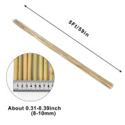 Natural Bamboo Poles,5-Feet Bamboo Stakes-Pack of 20 Bamboo Sticks