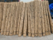 Natural Bamboo Poles,6-Feet Bamboo Stakes-Pack of 15 Bamboo Sticks