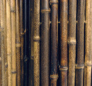 Natural Black Bamboo Fence 72" H x 96" L