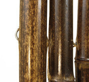 Natural Black Bamboo Fence 72" H x 96" L