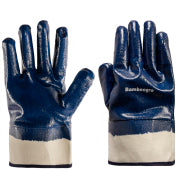 6-120 Pairs Fully Coated Nitrile Work Gloves - Oil & Acid Resistant (Blue, Unisex)
