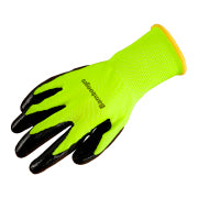 8-240 Pairs PU Coated Work Gloves - 13 Gauge Seamless Knit Safety Gloves (Green, Medium)