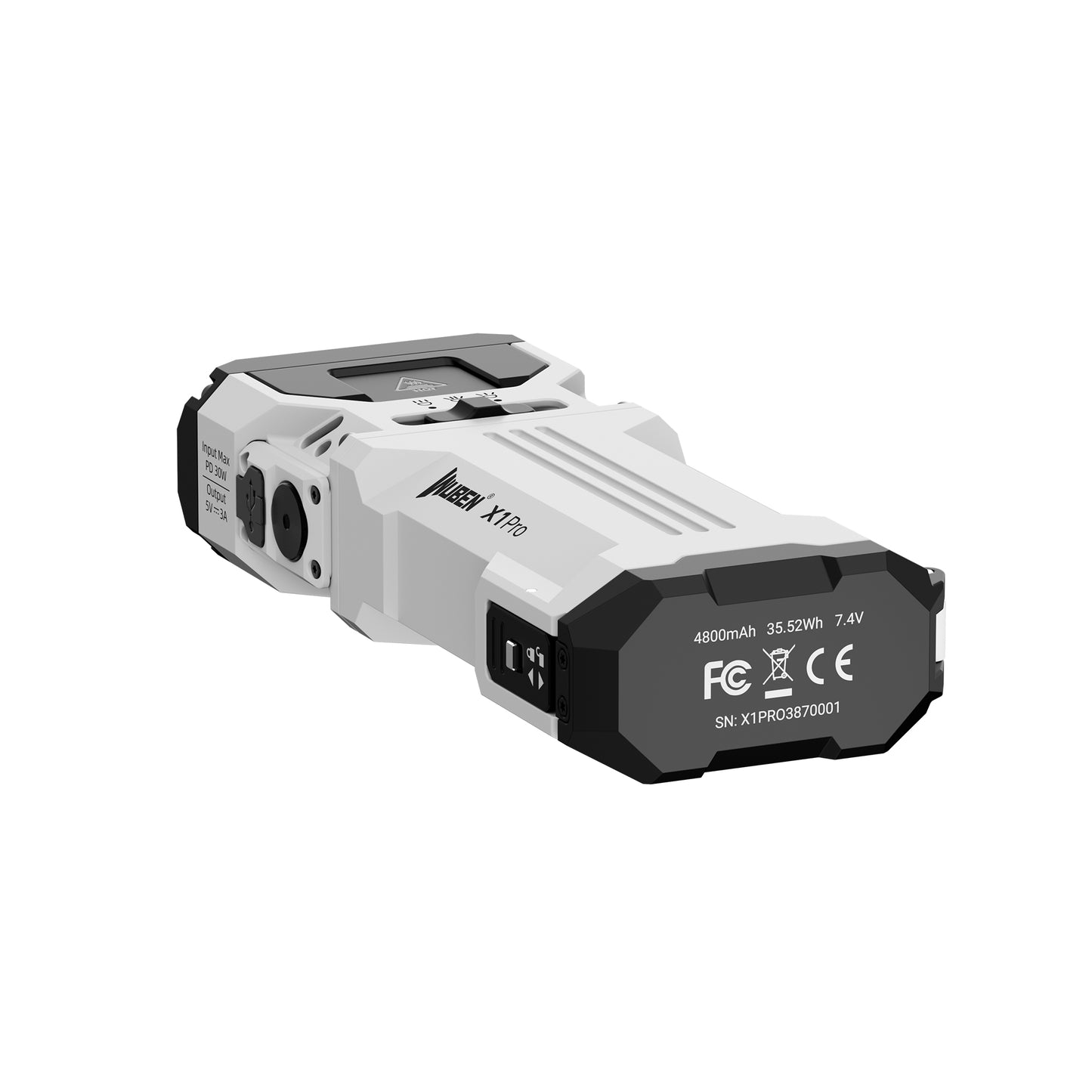 WUBEN X1 Pro White product image for outdoor and work lighting
