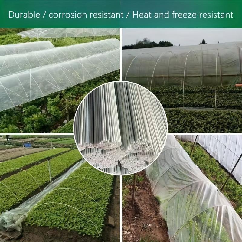 Green Fiberglass Plant Stakes (4' & 5') | Garden Support Rods