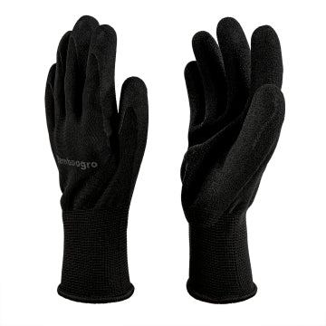 6-160 Pairs Cut-Resistant Nitrile Gardening Gloves - Puncture-Proof Work Gloves (Black, Large)